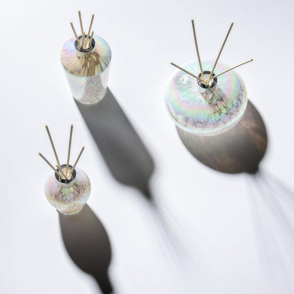 Reed Diffuser - White - Oval - Aspire Art Glass