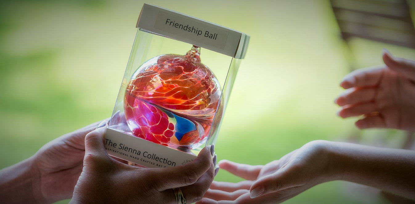 10cm Friendship Ball - Blue