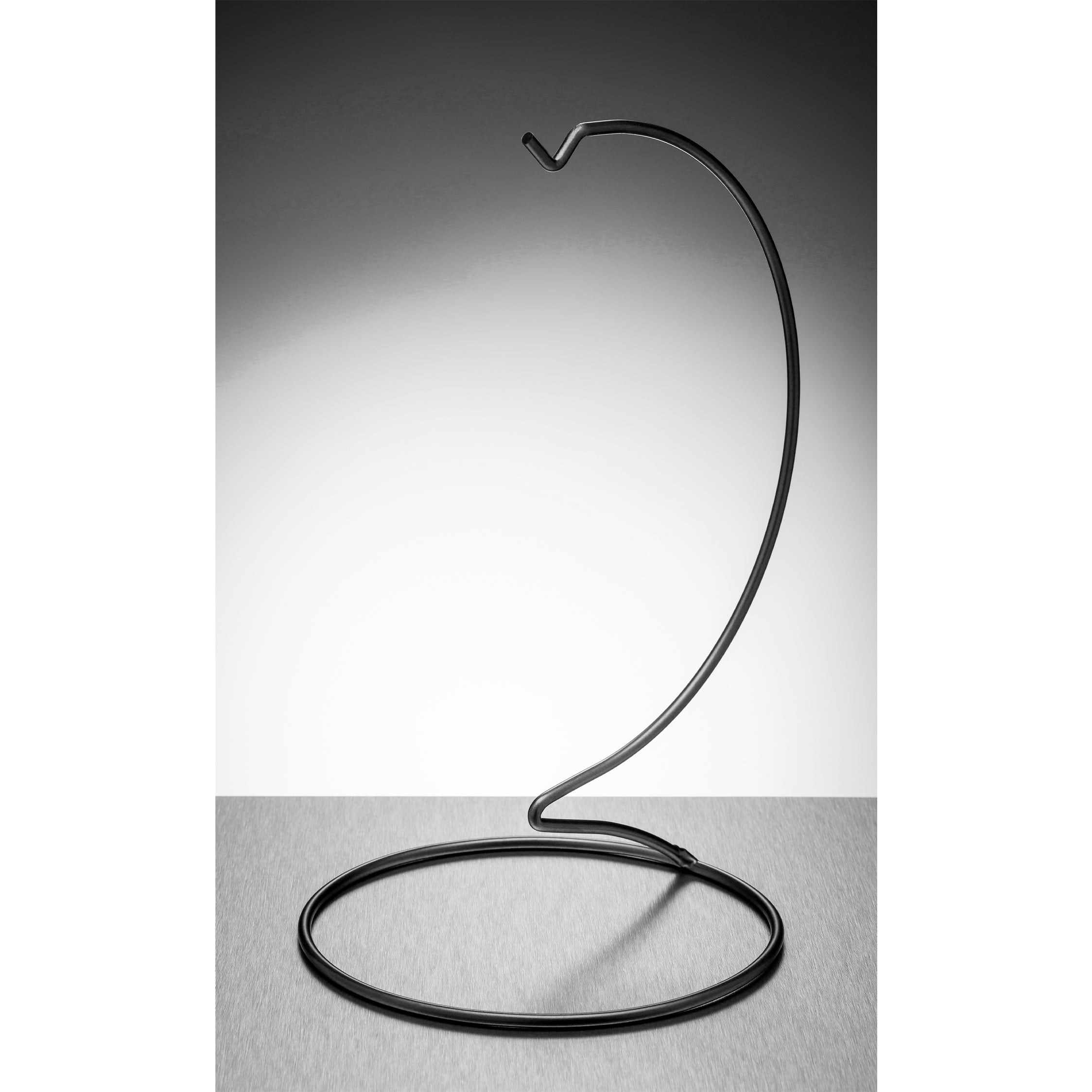 Black Metal Ornament Stand - Large - Aspire Art Glass
