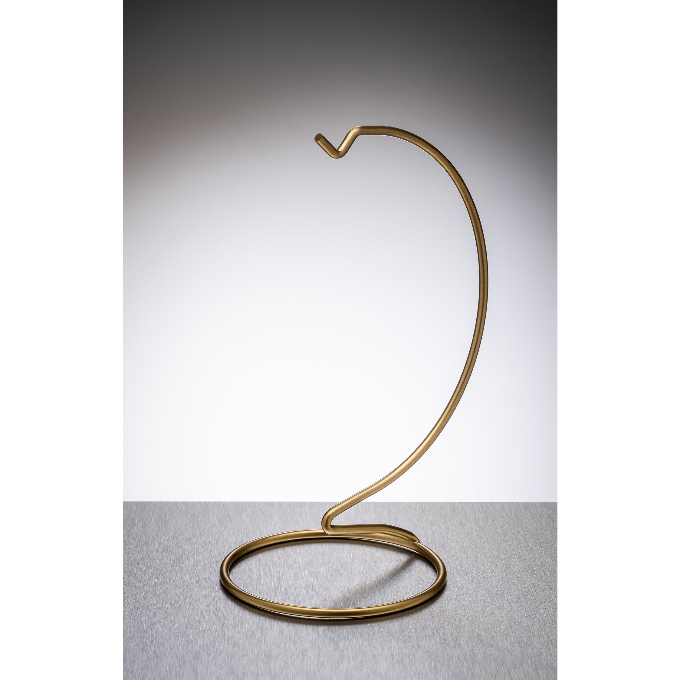 Gold Metal Ornament Stand - Medium - Aspire Art Glass
