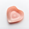 Glass Bowl - Heart Design - Pink - Aspire Art Glass