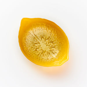 Glass Bowl - Lemon Design - Aspire Art Glass