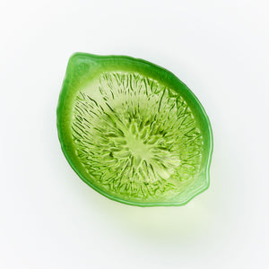 Glass Bowl - Lime Design - Aspire Art Glass