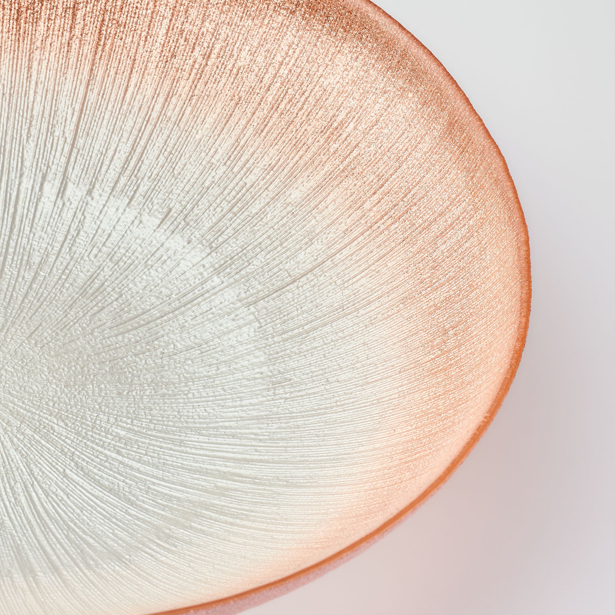 Glass Bowl - Copper - Aspire Art Glass