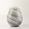 Wax Melt Warmer - Black & White - Aspire Art Glass