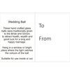 Wedding Gift Friendship Ball - Pastel Silver - Aspire Art Glass