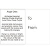 Angel Orb - Archangel Jeremiel - Amethyst - Aspire Art Glass