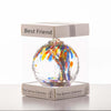 10cm Spirit Ball - Best Friend - Multicoloured - Aspire Art Glass