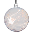 Engagement Gift Friendship Ball - Pastel White - Aspire Art Glass