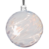 Engagement Gift Friendship Ball - Pastel White - Aspire Art Glass