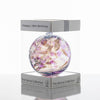 10cm Friendship Ball - Happy 18th Birthday - Aspire Art Glass