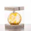 10cm Friendship Ball - Happy 75th Birthday - Aspire Art Glass