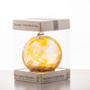10cm Friendship Ball - Happy 75th Birthday - Aspire Art Glass