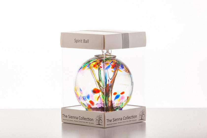 10cm Spirit Ball - Multicoloured Pink