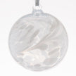 Birthstone Ball - April - Diamond - Aspire Art Glass