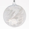 Birthstone Ball - April - Diamond - Aspire Art Glass